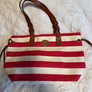 Dooney & Burke Stripped Tote